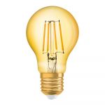 Osram Vintage 1906 LED Classic E27 A 7.5W 825 Filament Gold | Extra Warm White - Replaces 63W Osram Vintage 1906 LED Classic E27 A 7.5W 825 Filament Gold | Extra Warm White - Replaces 63W