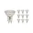 Multipack 10x Noxion LED Spot GU10 PAR16 5.5W 560lm 36D - 830 Warm White | Replaces 80W