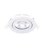 Noxion LED Adjustable Slim Spot White 6W 550lm - 930 Warm White | Cutout 75mm - IP54 - Best Colour Rendering 