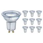 Multipack 10x Ledvance Performance LED Spot Reflector GU10 PAR16 4.3W 350lm 120D - 827 Extra Warm White | Replaces 30W