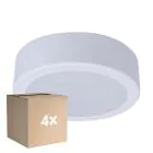 Multipack 4x Philips LED Downlight  DN065C Metal  12W 1200lm 110D - 830 Warm White | 175mm - Cutout 150mm - IP20